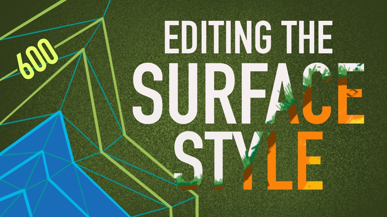 Editing the Surface Style in Civil 3D 2020